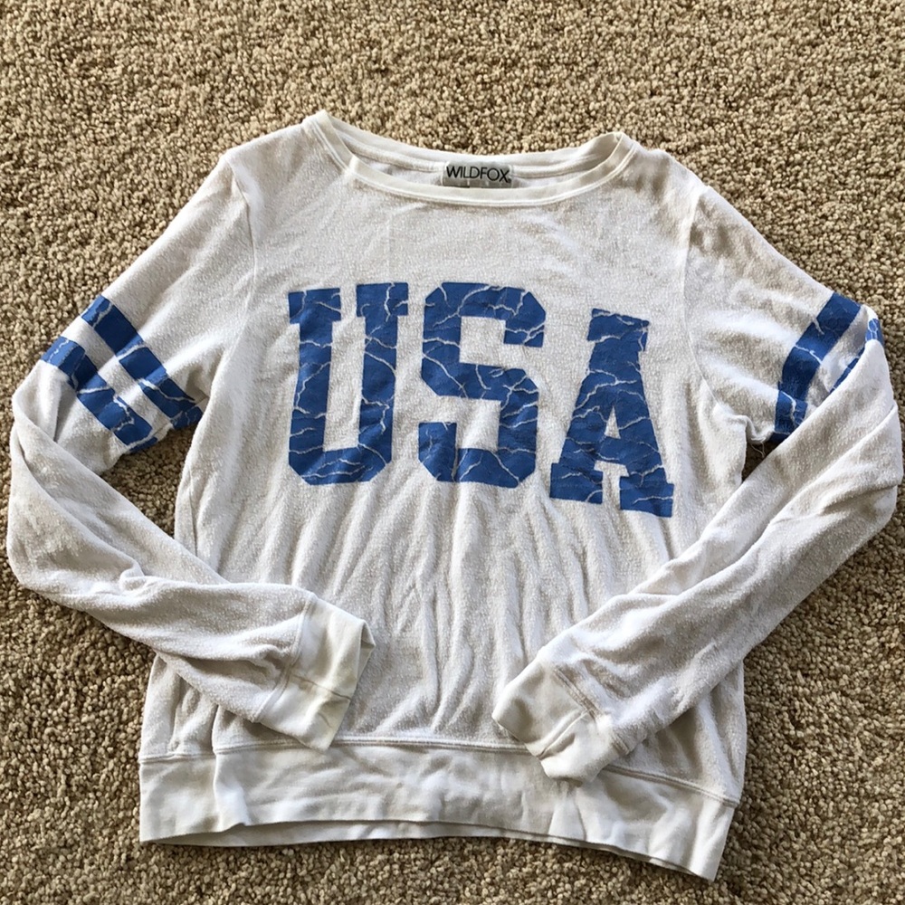 USA wild fox sweater